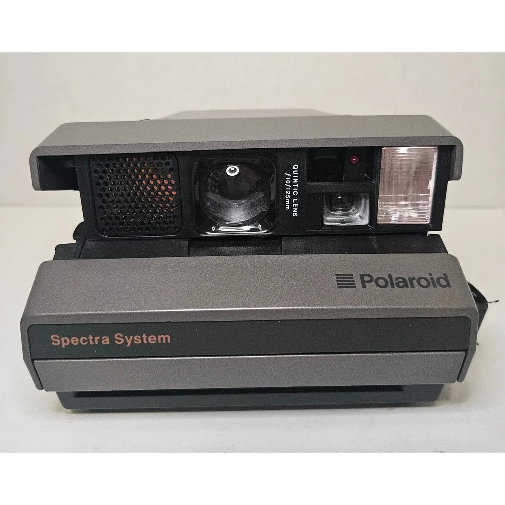 VTG Polaroid Spectra System Instant Film Camera with Carrying Case *Untested
